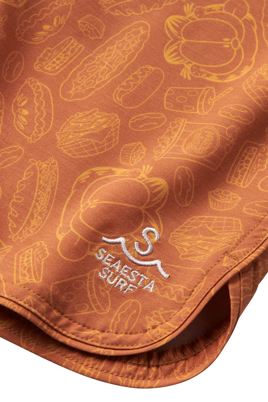 Seaesta Surf x Garfield® Boardshorts / Mens / Grilled Cheese