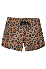 Seaesta Surf Boys Boardshorts – Scallop Retro Flare in Calico Crab Khaki