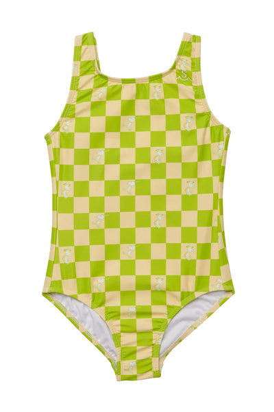 スヌーピーセレクトsurf Seaesta Surf x Peanuts® Snoopy Checker Swimsuit / Lime