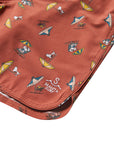 SEAESTA SURF X PEANUTS® SNOOPY SHADE BOARDSHORTS / MENS / CLAY