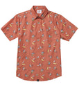 SEAESTA SURF X PEANUTS® SNOOPY SHADE BUTTON UP SHIRT / ADULT / CLAY