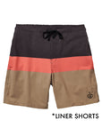 Men's Boardshorts / Triple Scoop / Mocha / with LINER