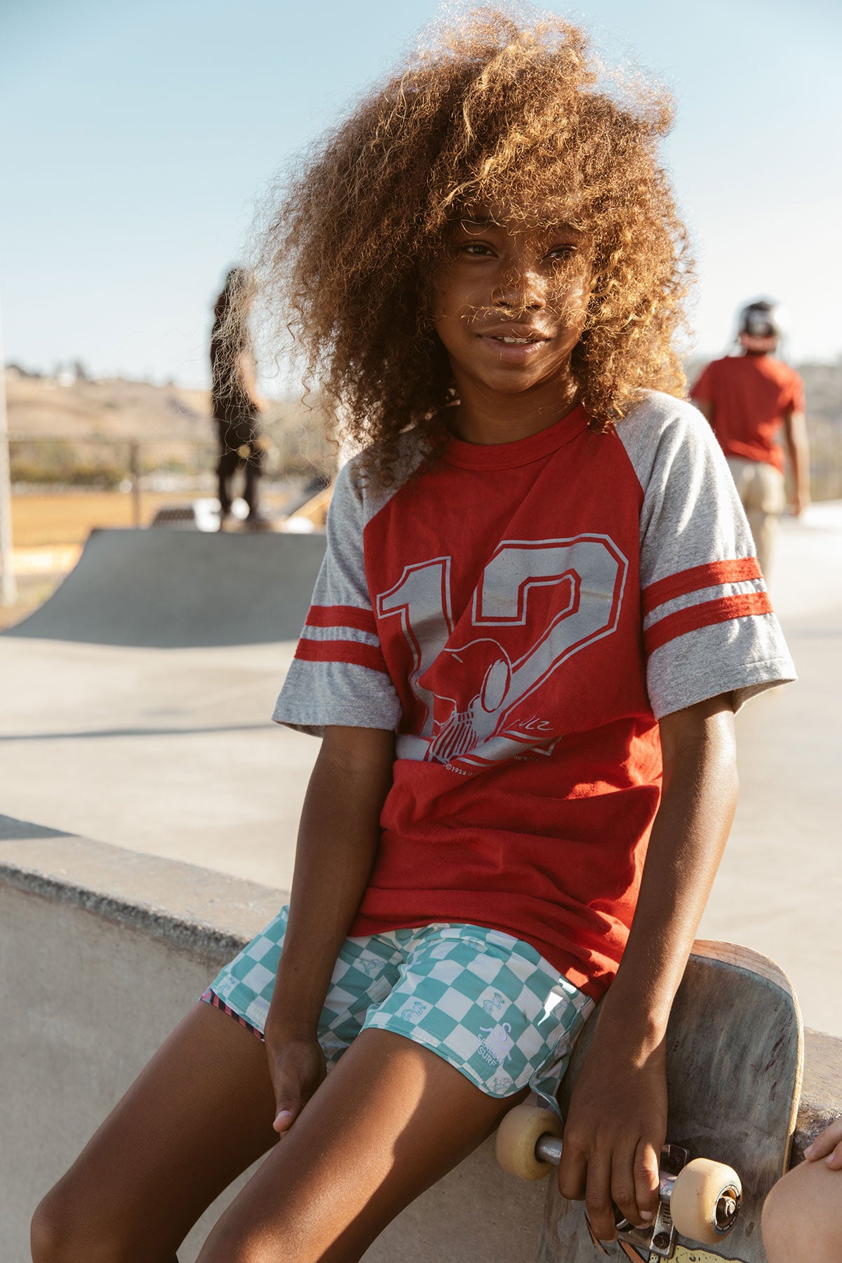 Seaesta Surf x Peanuts Checkerboard Boardshorts Dogtown Mint