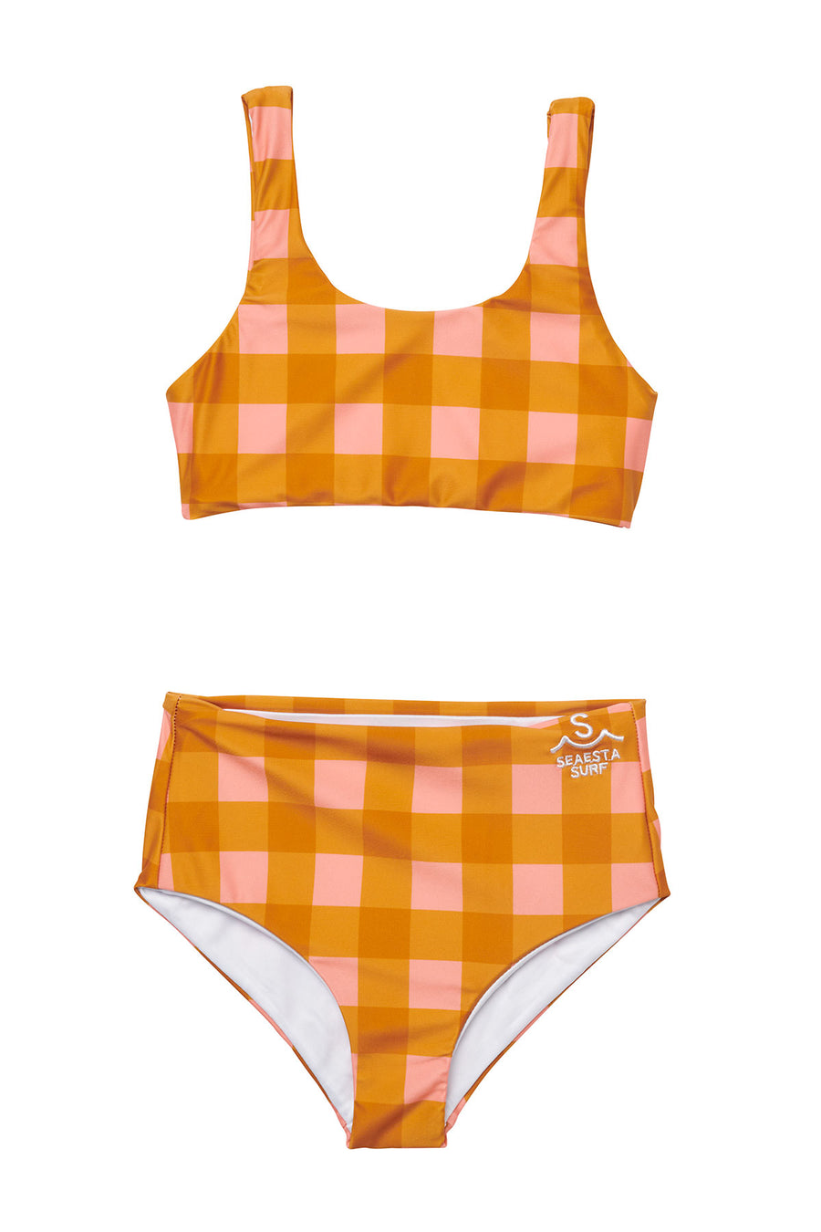 Seaside Gingham / Two Piece Swimsuit