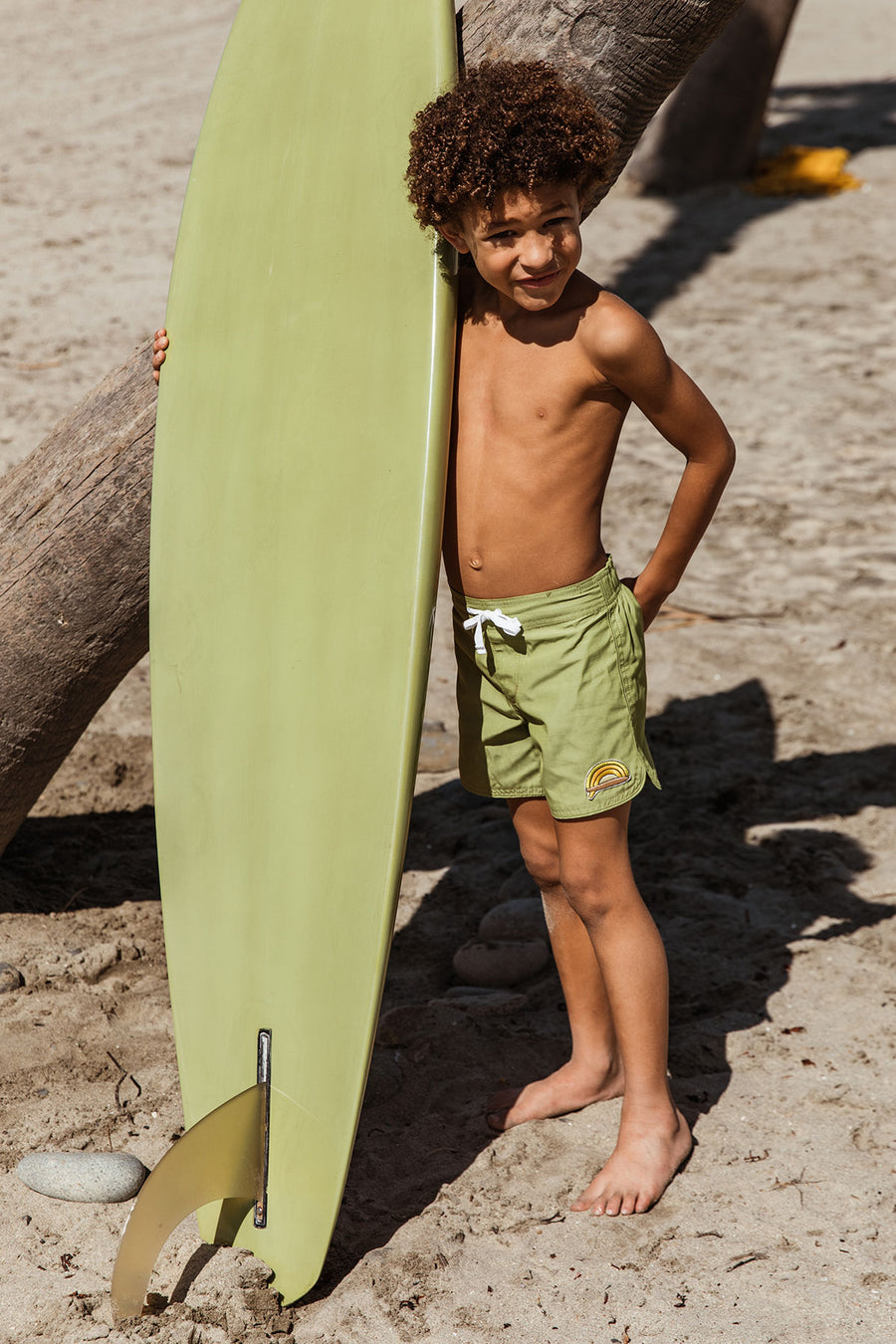 Seaesta Surf x Surfy Birdy Vitamin Sea / Pine /  Boardshorts