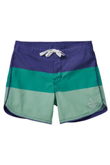 Seaesta Surf Boys Boardshorts – Scallop Retro Flare in Triple Scoop Blue Moon
