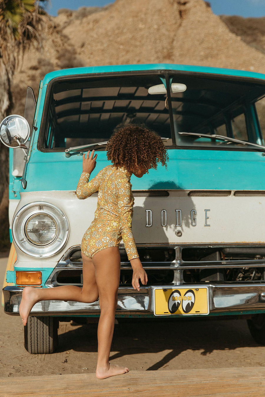Surfy Birdy x Seaesta Surf / Surfy 60s / Long Sleeve Swimsuit