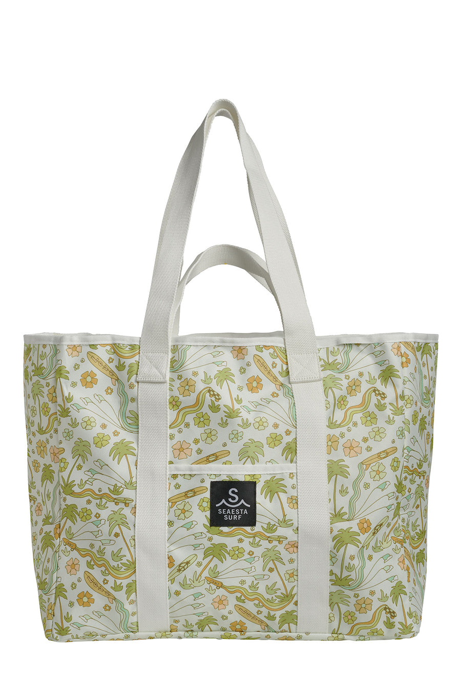 Seaesta Surf x Surfy Birdy Recycled Tote Bag / Beach Menagerie