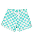 Seaesta Surf x Peanuts® Checkerboard Boardshorts / Dogtown Mint